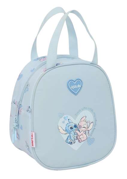 Safta Nécessaire de voyage isotherme motif Stitch 19 x 22 x 14 cm - Pour enfants à partir de 3 ans Safta Nécessaire de voyage isotherme motif Stitch 19 x 22 x 14 cm - Pour enfants à partir de 3 ans