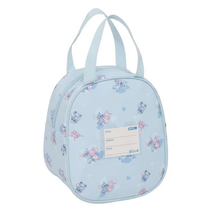 Safta Sac glacière goûter Lilo & Stitch Bleu 19x22x14cm
