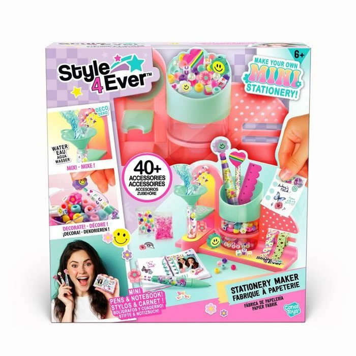 Canal Toys Mini Fabrique à Papeterie STYLE 4 EVER - Mini stylos, crayons et carnets