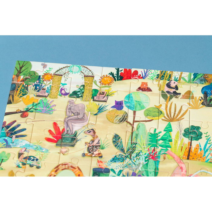 Mieredu Puzle Crece Comingo Nature et Imagination - Puzzle Éducatif 240 Pièces, Multilingue (Anglais/Espagnol), pour Enfants de 5 Ans et Plus - Réf. Me646