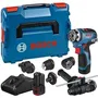 Bosch Professional Perceuse-Visseuse GSR 12V-35 FC avec 2 batteries 3,0 Ah et chargeur GAL 12V-40, couple 35 Nm, référence 06019H3008