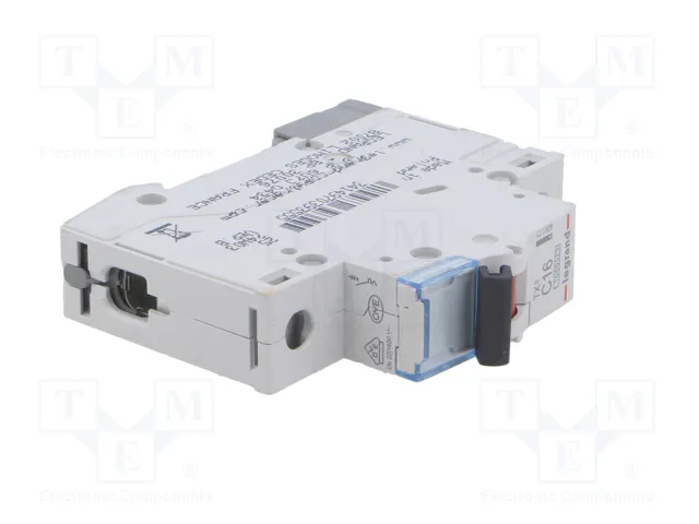 LEGRAND Disjoncteur S310 TX 16A 230VAC 1P 10kA LEGRAND Disjoncteur S310 TX 16A 230VAC 1P 10kA