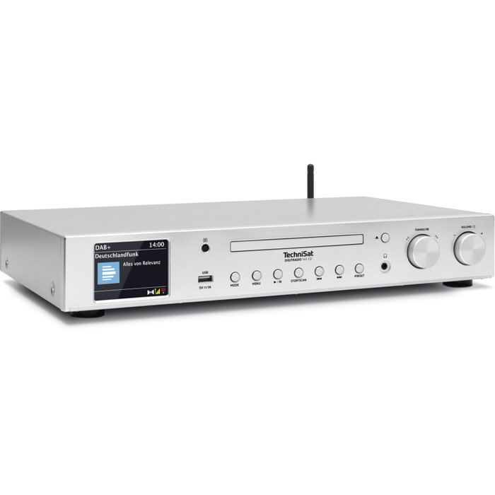 Technisat Digitradio 143 CD (V3) argent Technisat Digitradio 143 CD (V3) argent