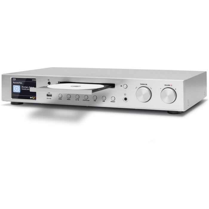 Technisat Digitradio 143 CD (V3) argent Technisat Digitradio 143 CD (V3) argent