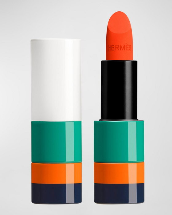 Hermes Paris Rouge à Lèvres Crème Mat Teinte 44 Orange Neon 3.5 g Hermes Paris Rouge à Lèvres Crème Mat Teinte 44 Orange Neon 3.5 g