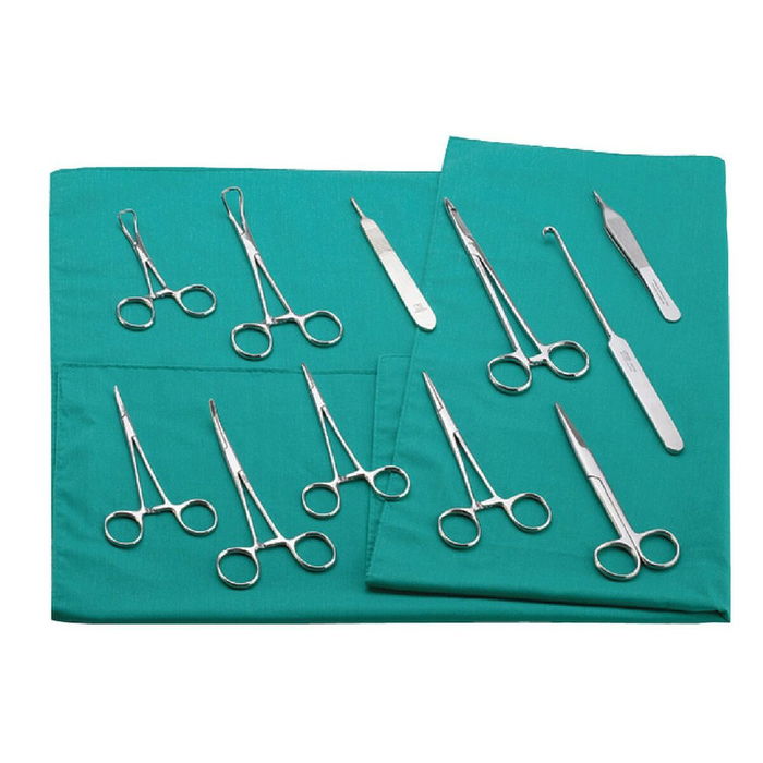 Accessoire de chirurgie vétérinaire KVP Vert Polyester Coton 50 x 50 cm Accessoire de chirurgie vétérinaire KVP Vert Polyester Coton 50 x 50 cm