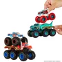 Hot Wheels - Monster Trucks - Véhicules à l'échelle 1/64, multicolores avec 6 roues - Assortiment pour enfants