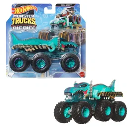 Hot Wheels - Monster Trucks - Véhicules à l'échelle 1/64, multicolores avec 6 roues - Assortiment pour enfants