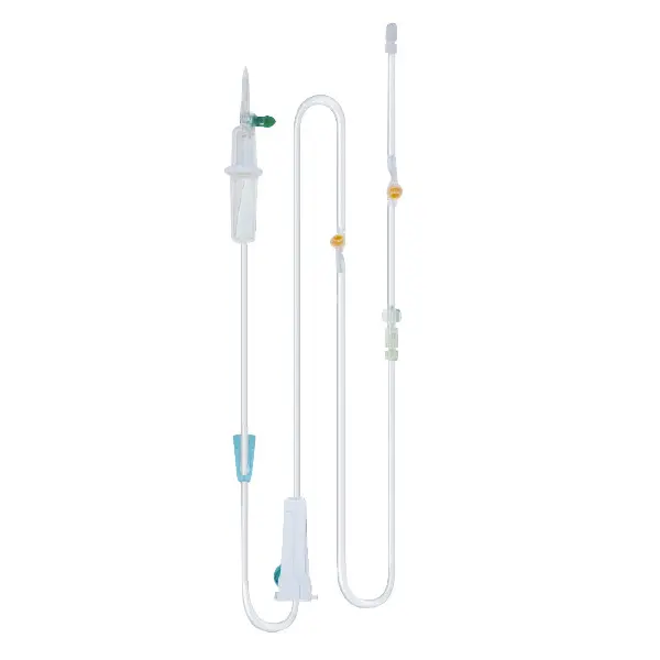 Genia Équipement d'infusion Perfuvet Plug Luer Lock 200 cm Genia Équipement d'infusion Perfuvet Plug Luer Lock 200 cm