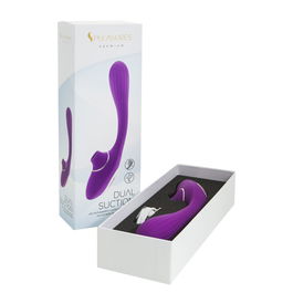 Vibration de Stimulation Double S Pleasures Lila
