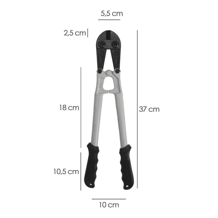 WOLFPACK LINEA PROFESIONAL Coupe-rivets 350 mm / 14 pouces
