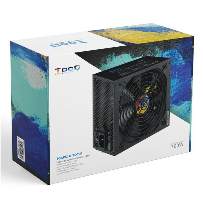 Bloc d’Alimentation TooQ TQAPOLO-700SP 700 W CE - RoHS Bloc d’Alimentation TooQ TQAPOLO-700SP 700 W CE - RoHS