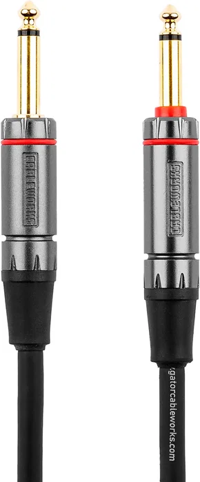 CABLEWORKS Câble Instrument Jack/Jack avec Silent 9 mètres CABLEWORKS Câble Instrument Jack/Jack avec Silent 9 mètres