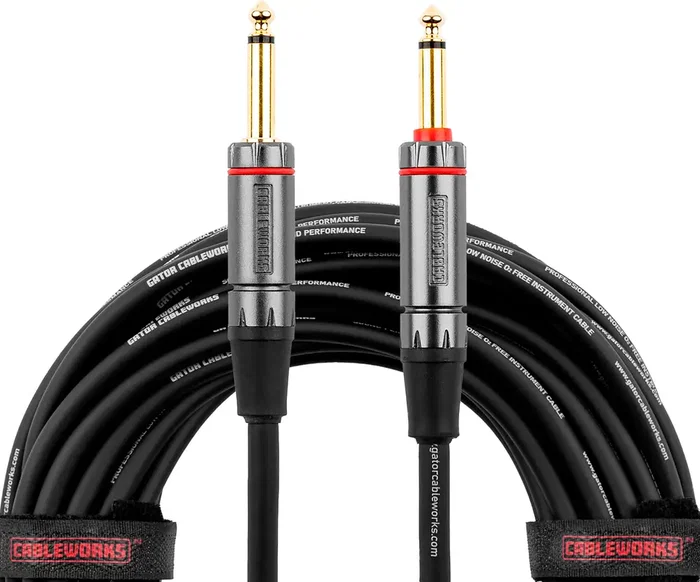 CABLEWORKS Câble Instrument Jack/Jack avec Silent 9 mètres CABLEWORKS Câble Instrument Jack/Jack avec Silent 9 mètres