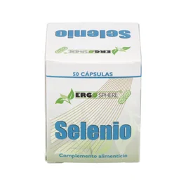 Ergonat Selenio Ergosphere 50 gélules Complément alimentaire antioxydant au sélénium