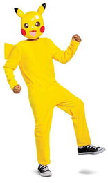 Jakks Pacific - Déguisement Pokemon Pikachu Classique Taille M (7-8 Ans) - Modèles Assortis