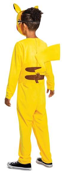 Jakks Pacific - Déguisement Pokemon Pikachu Classique Taille M (7-8 Ans) - Modèles Assortis
