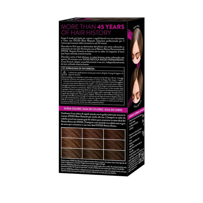 Syoss ROOT RETOUCH Masque retouche racines Châtain clair à moyen