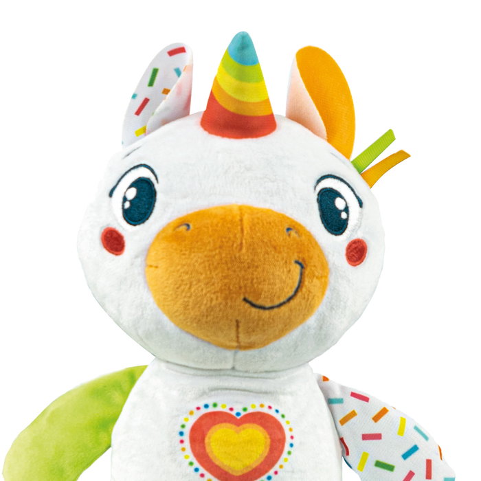 Clementoni Peluche Licorne Musicale Bébé