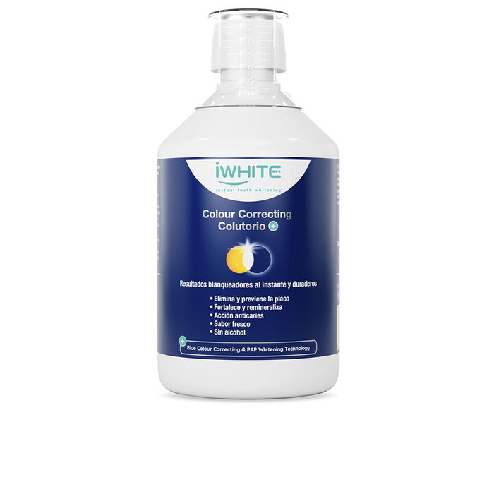 iWhite COLOUR CORRECTING Bain de bouche correcteur de couleur 500 ml iWhite COLOUR CORRECTING Bain de bouche correcteur de couleur 500 ml