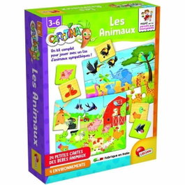 Lisciani Giochi Carotina Les Animaux et leur Environnement - Jeu d'association 3-6 ans