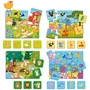 Lisciani Giochi - Jeu d'Association Educatif CAROTINA BABY Les Animaux et Leur Environnement pour Enfants 3-6 Ans
