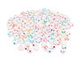 Innspiro 750 Perles Rondes Smiley Couleurs Assorties 7,5mm