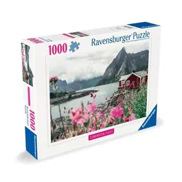 Ravensburger Puzzle 1000 Pièces 12000112 - Lofoten en Norvège, Collection Highlights, pour Adultes et Enfants à partir de 14 Ans