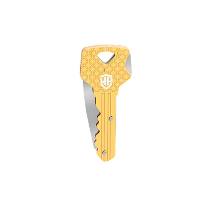 Workpro Navaja en forme de clé dorée, 40 mm Workpro Navaja en forme de clé dorée, 40 mm