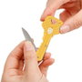 Workpro Navaja en forme de clé dorée, 40 mm