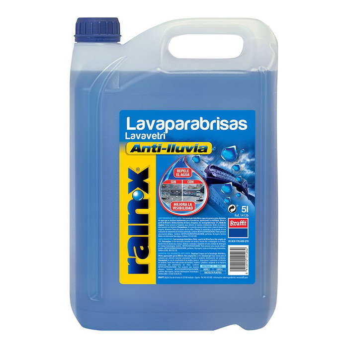 Liquide lave-parebrise Rainx 5 L Liquide lave-parebrise Rainx 5 L