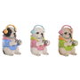 Home ESPRIT Figurine Décorative Chien Multicouleur (3 Unités)