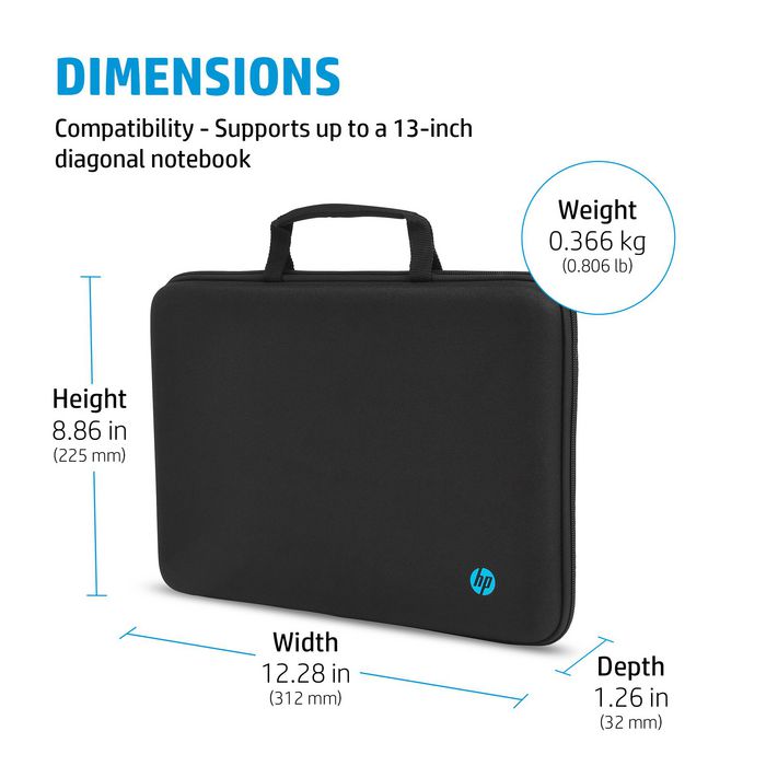HP Mallette Mobility pour ordinateur portable 14 pouces - Protection robuste et légère pour l'éducation