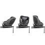 Babyauto Core Siège Auto I-Size Groupe 0/1/2/3 40-150 cm Pivotant 360° Inclinable avec Réducteur et Isofix - Anthracite