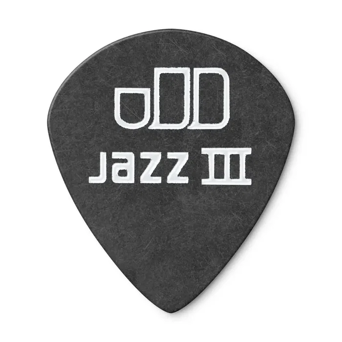 DUNLOP Pack de 72 médiators Tortex® Jazz III - 0,50 mm - Pitch Black