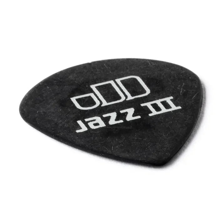 DUNLOP Pack de 72 médiators Tortex® Jazz III - 0,50 mm - Pitch Black