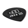 DUNLOP Pack de 72 médiators Tortex® Jazz III - 0,50 mm - Pitch Black