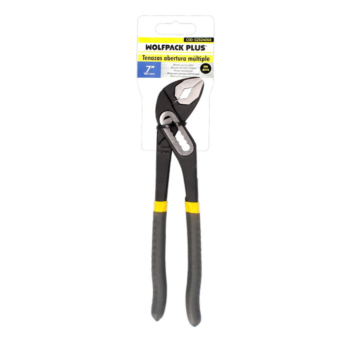 WOLFPACK LINEA PROFESIONAL Tenazas Abert.Multiple Din 8976 180mm WOLFPACK LINEA PROFESIONAL Tenazas Abert.Multiple Din 8976 180mm