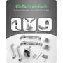 Icy ICY BOX IB-MS524-T Bras de moniteur pour 2 écrans jusqu'à 32 pouces