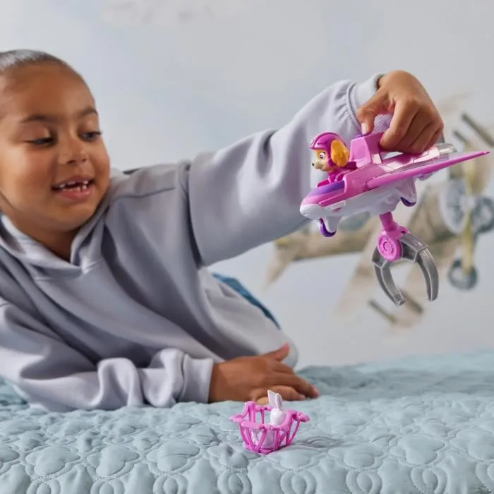 Spin Master Véhicule Air Rescue Stella La Pat' Patrouille avec figurine, fonction de transformation et projectile - Jouet pour enfant dès 3 ans Spin Master Véhicule Air Rescue Stella La Pat' Patrouille avec figurine, fonction de transformation et projectile - Jouet pour enfant dès 3 ans