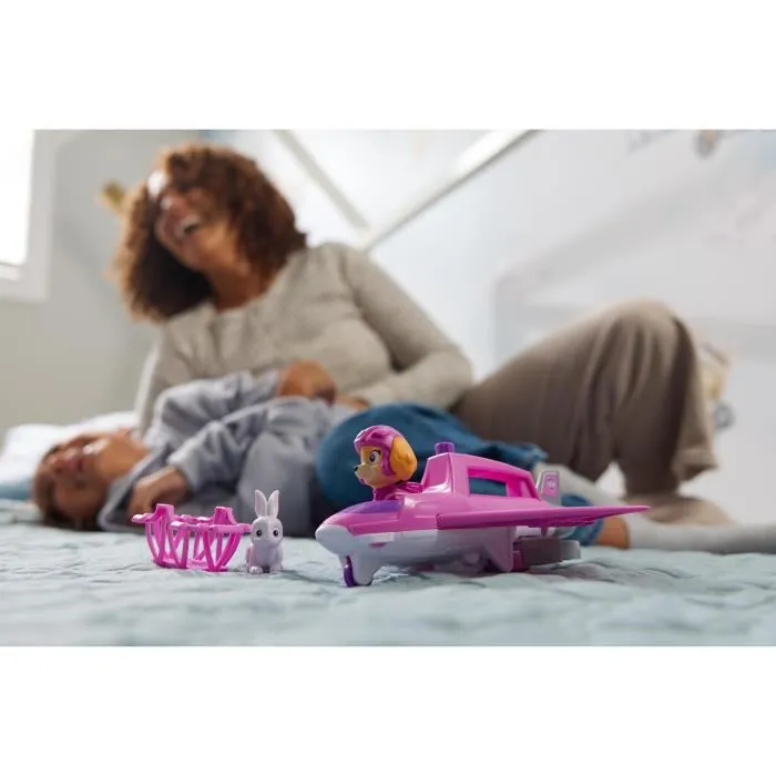 Spin Master Véhicule Air Rescue Stella La Pat' Patrouille avec figurine, fonction de transformation et projectile - Jouet pour enfant dès 3 ans Spin Master Véhicule Air Rescue Stella La Pat' Patrouille avec figurine, fonction de transformation et projectile - Jouet pour enfant dès 3 ans