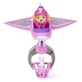 Spin Master Véhicule Air Rescue Stella La Pat' Patrouille avec figurine, fonction de transformation et projectile - Jouet pour enfant dès 3 ans