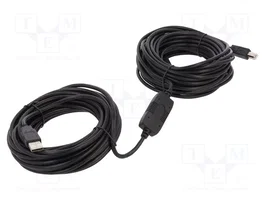 DELOCK Câble USB 2.0 A vers B 20m noir