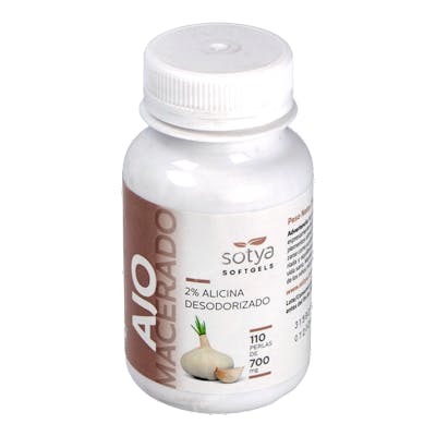 Sotya Ail Macéré 110 Perles de 700mg Sotya Ail Macéré 110 Perles de 700mg