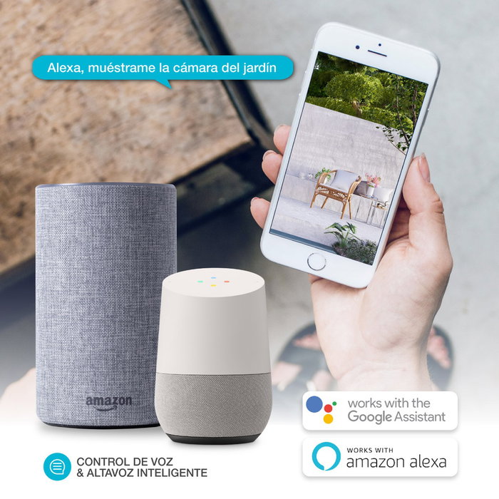 GSC Evolution Caméra de surveillance solaire intelligente Neale 1080P-2MP