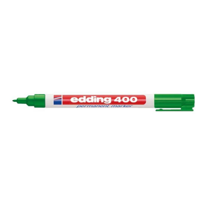 Edding Marqueur Permanent 400 Vert - Code produit 4-400004, 4400004