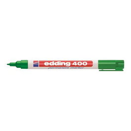 Edding Marqueur Permanent 400 Vert - Code produit 4-400004, 4400004