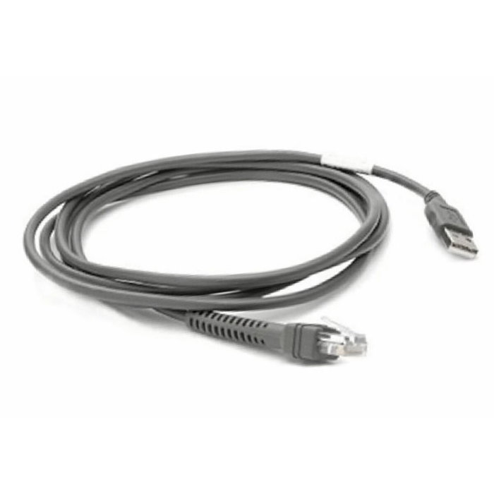 Zebra Câble USB 2,1 m droit avec connecteur EAS Zebra Câble USB 2,1 m droit avec connecteur EAS