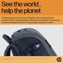 HP Sac à dos Travel pour ordinateur portable 15,6 pouces, 25 litres, compartiment extensible, gris acier, fabriqué en plastique recyclé