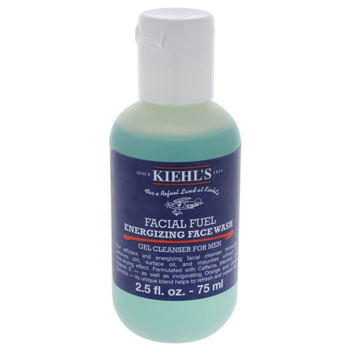 Kiehl's Facial Fuel Nettoyant Visage Énergisant pour Homme - 75 ml